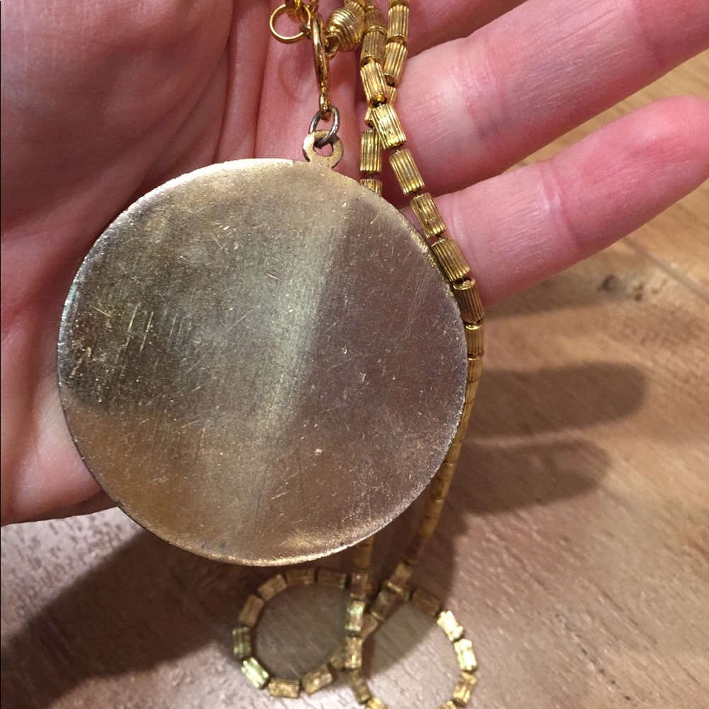 Vintage cloisonné pendant - Picture 2 of 2